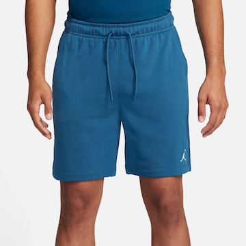Jordan Regular Workout Pants in Blue: front