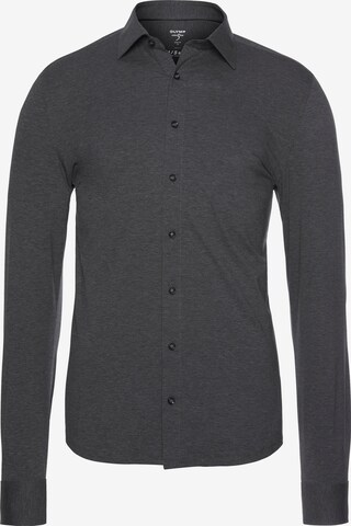 OLYMP Slim fit Business Shirt in Grey: front