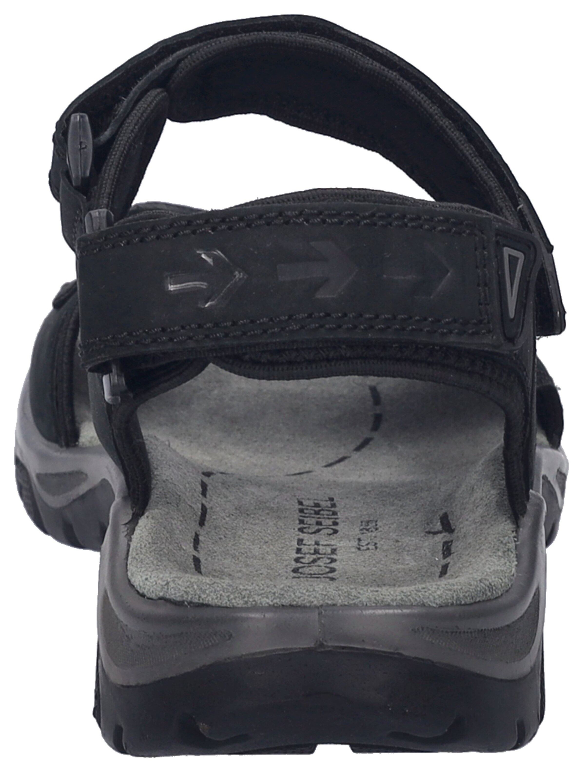 JOSEF SEIBEL Hiking Sandals in Black