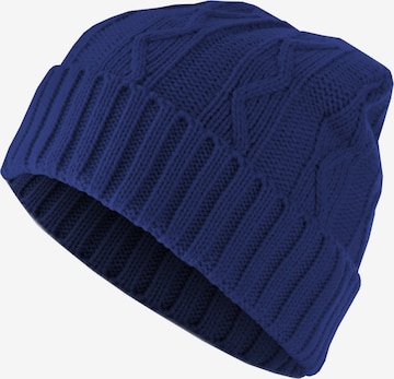 MSTRDS Beanie in Blue: front