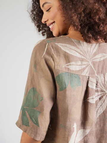 ZABAIONE - Blusa 'Pi44naa' en marrón