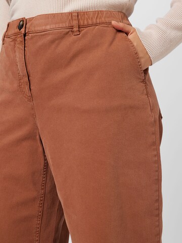 Wide leg Jeans di SAMOON in marrone