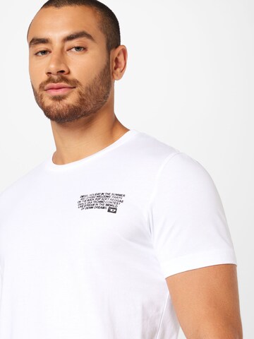 DIESEL T-Shirt 'DIEGOR' in Weiß