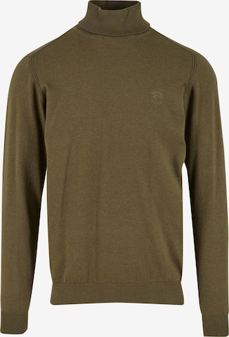 Pull-over INDICODE JEANS en vert : devant
