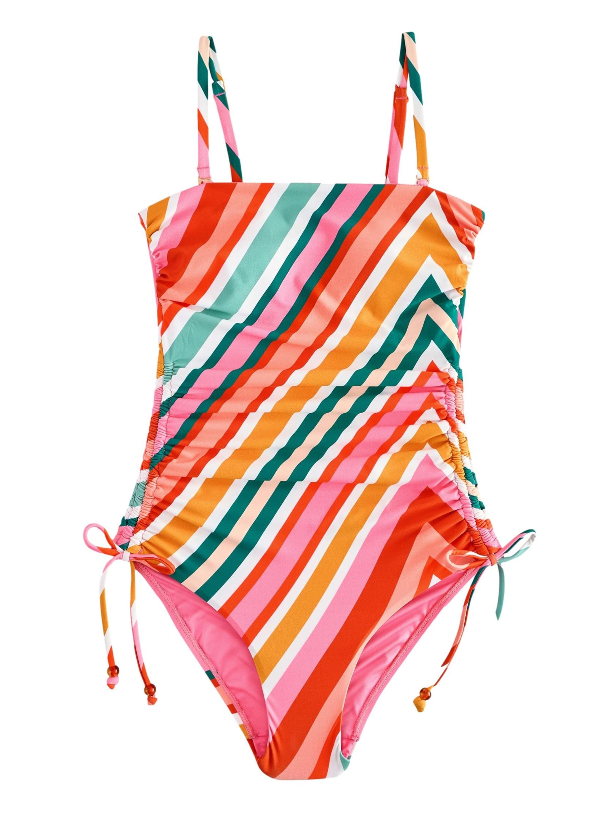 jauktas krāsas Next Bandeau Peldkostīms: no priekšpuses