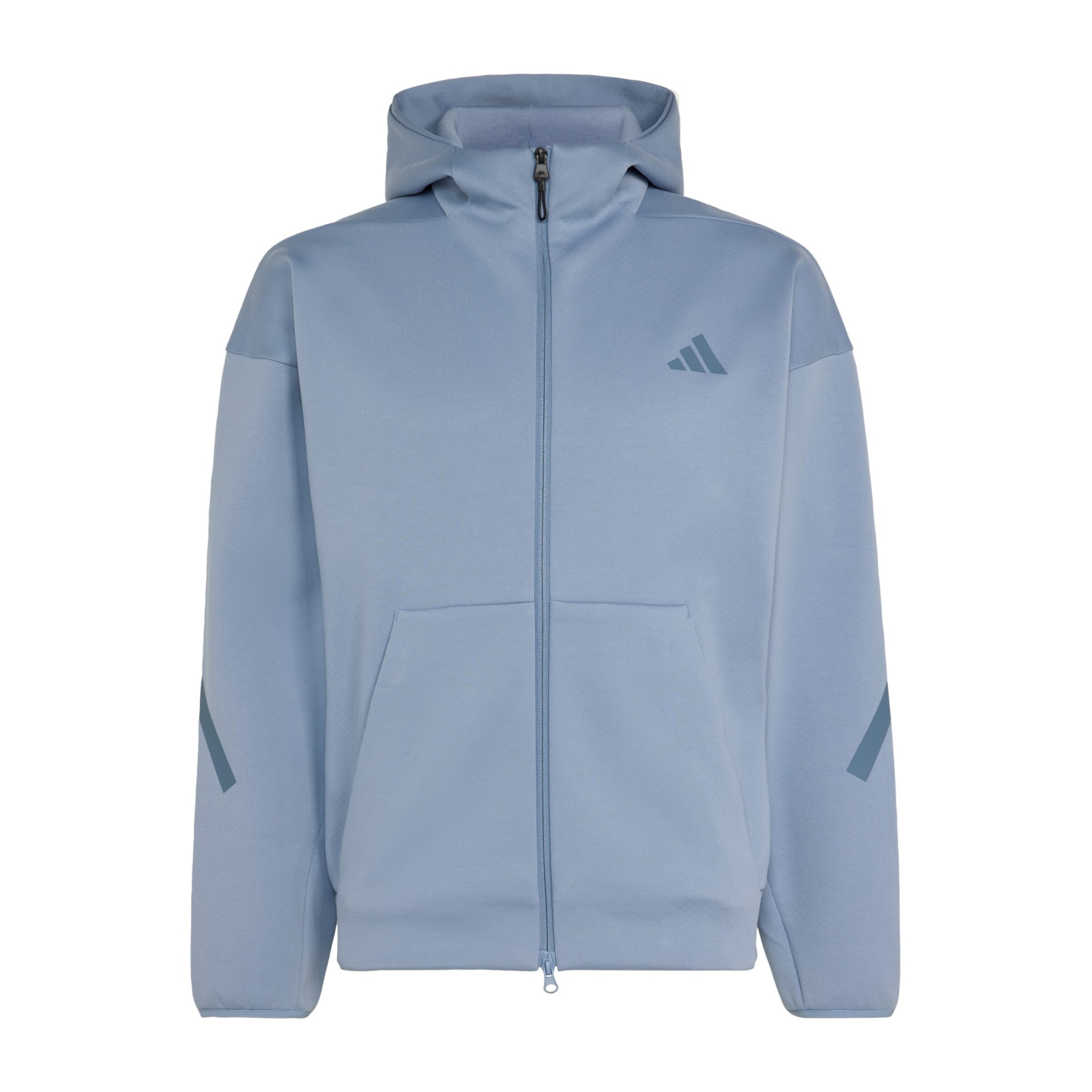 ADIDAS SPORTSWEAR Sportlik trikoojakk 'Z.N.E.', värv sinine: eest vaates