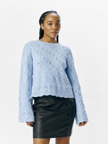 OBJECT Trui in Blauw: voorkant