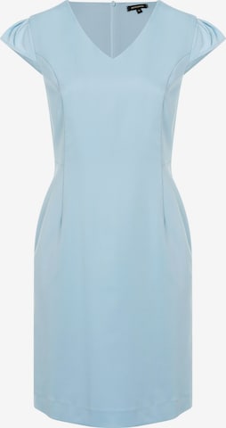 MORE & MORE Pouzdrové šaty – modrá: přední strana