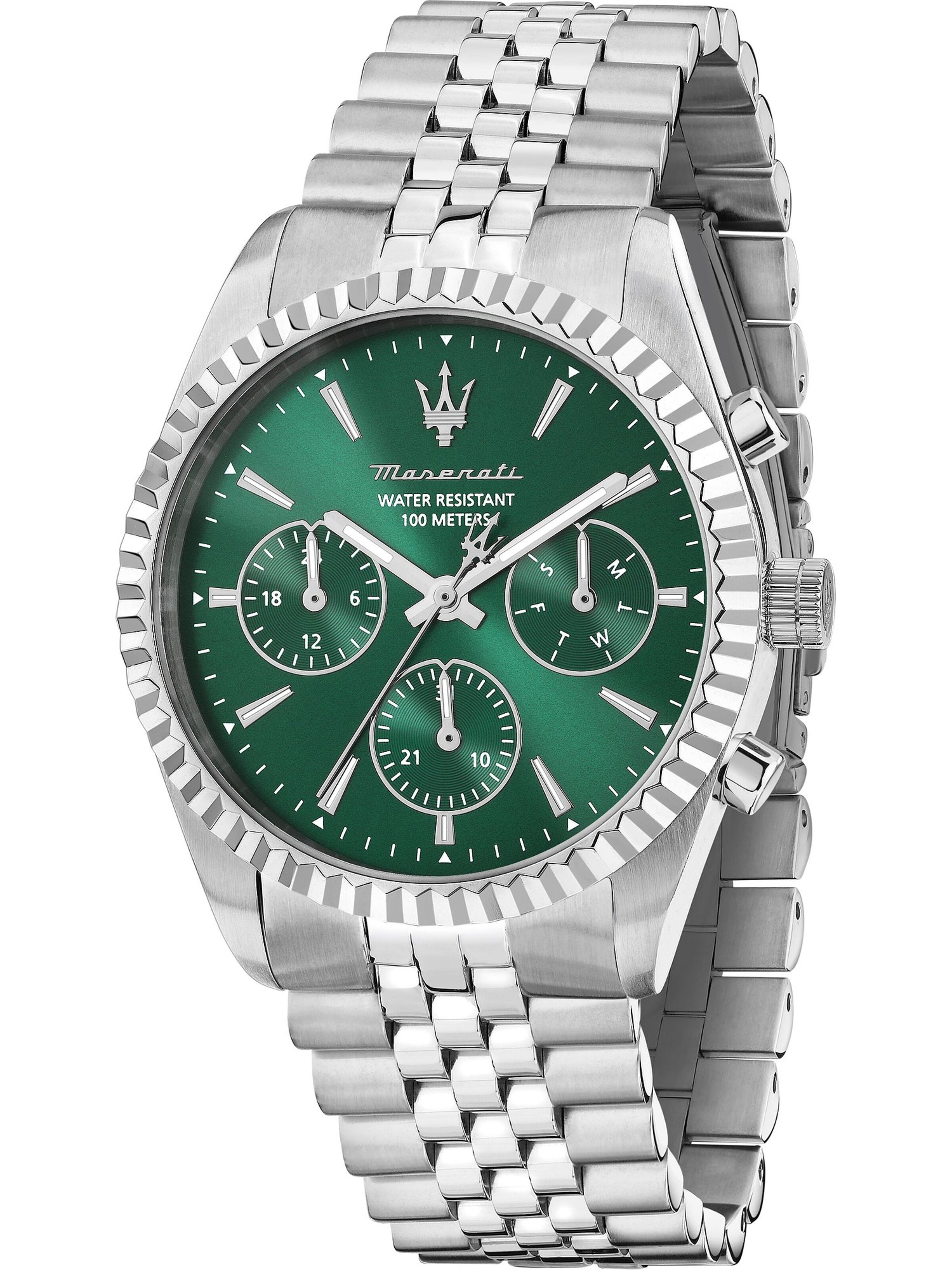 Maserati Analog watch in Green: front