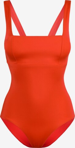 Push-up Costume intero 'Shaping One-Piece Swimsuit mit mittlerer Bedeckung' di MAREZZA in rosso: frontale