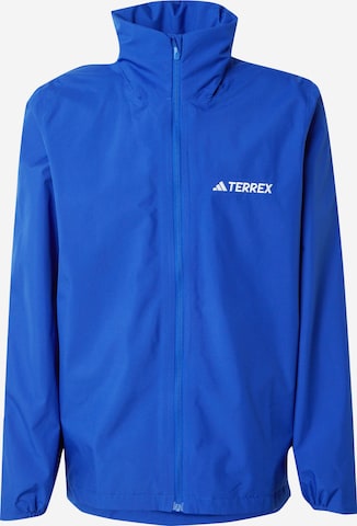 ADIDAS TERREX Куртка в спортивном стиле 'Ess' в Синий: спереди