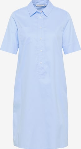 ETERNA Shirt Dress in Blue: front