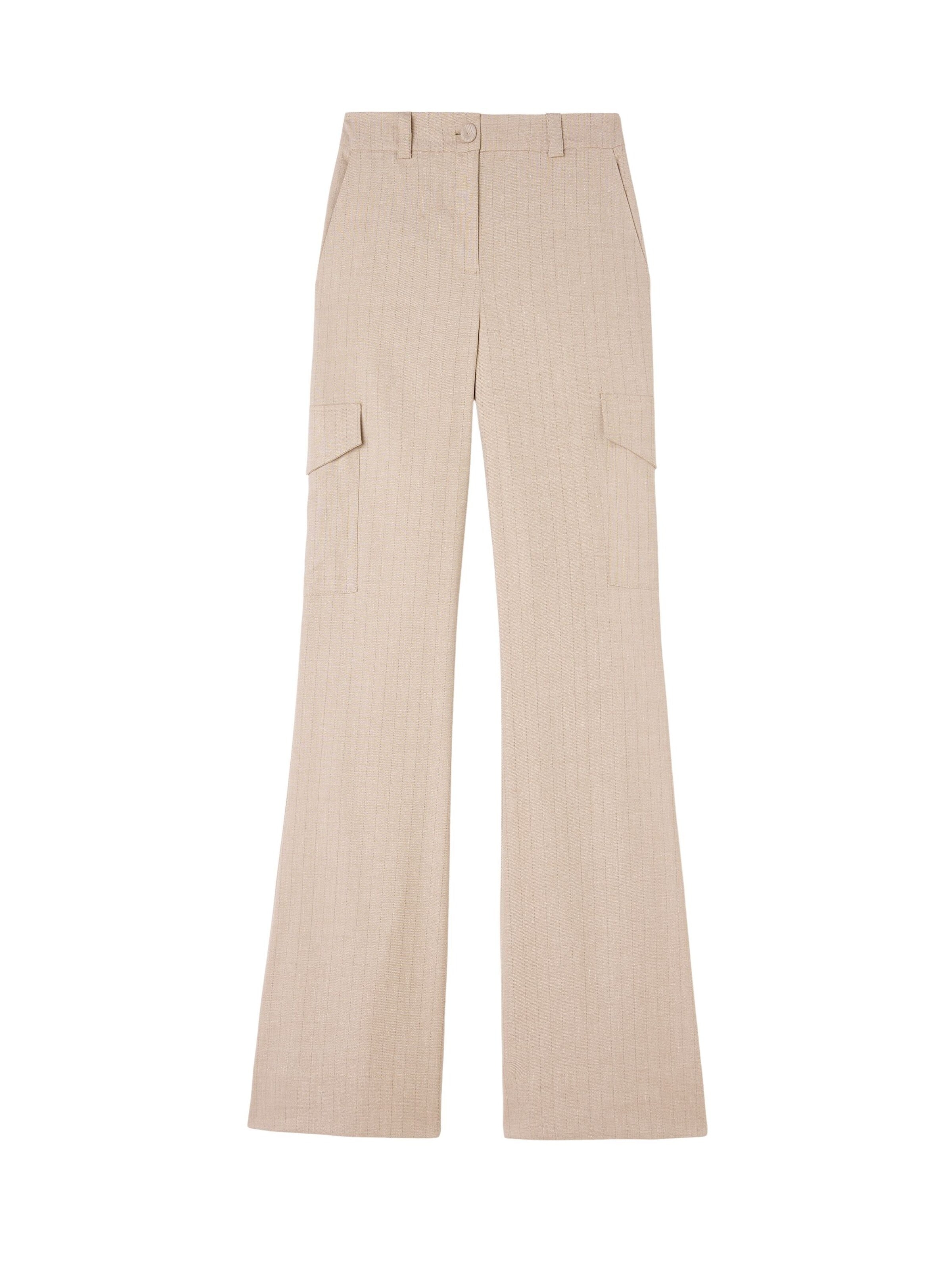 adl Regular Cargo trousers in Beige: front