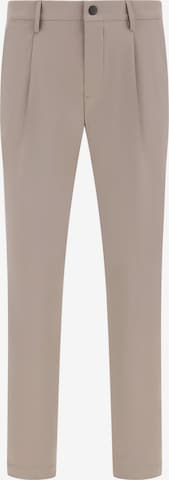 pilka Boggi Milano Standartinis Klostuotos kelnės: priekis