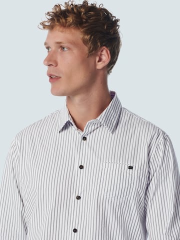 Regular fit Camicia di No Excess in bianco