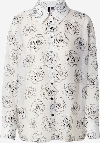 Camicia da donna 'NAYA' di VERO MODA in beige: frontale