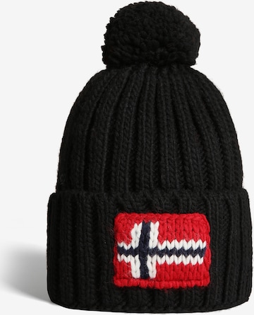 NAPAPIJRI Beanie 'SEMIURY' in Black: front