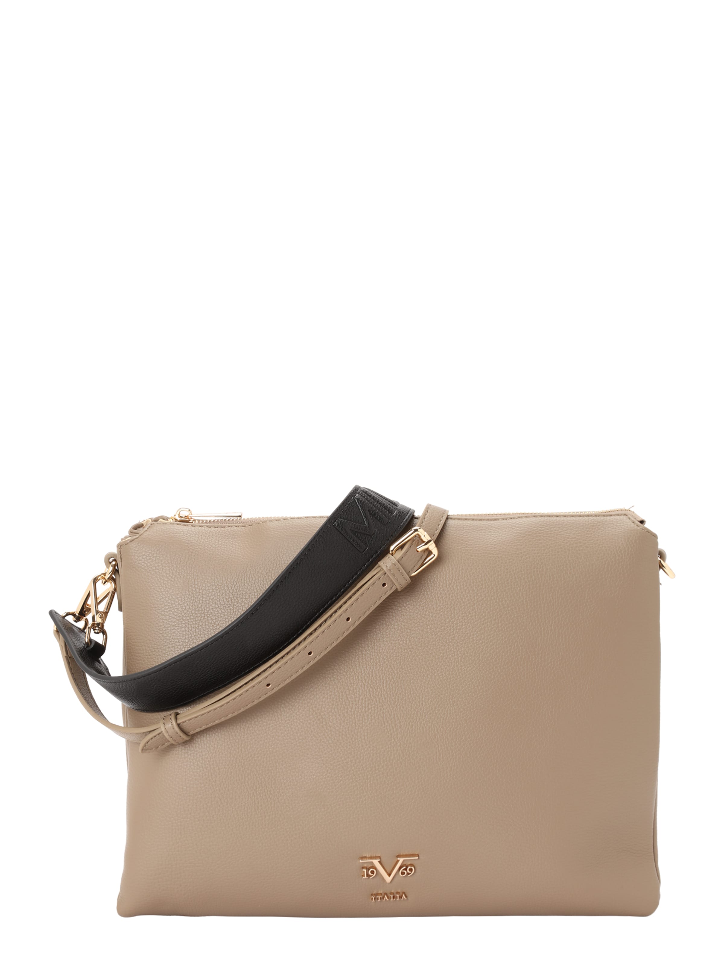 19V69 ITALIA Чанта с презрамки 'Kimberley' в сиво: отпред