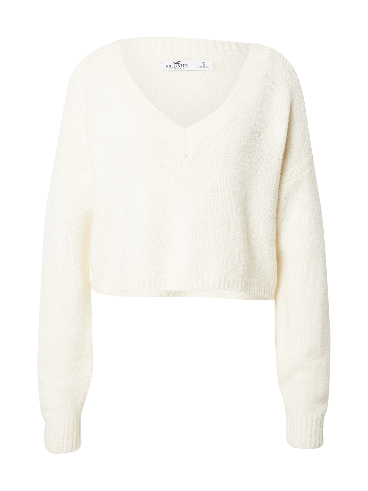 Donna Abbigliamento HOLLISTER Pullover in Bianco 