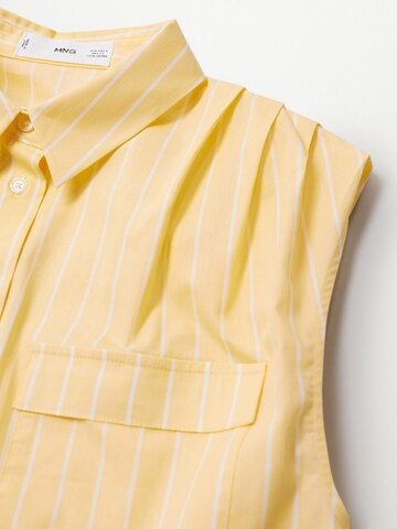 Camicia da donna 'RITA' di MANGO in giallo