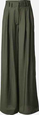 Guido Maria Kretschmer Women Kalhoty se sklady v pase 'Finja' – zelená: přední strana