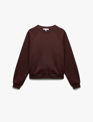 Koton Sweatshirt in Braun: Vorderseite