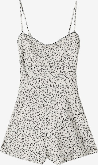 Bershka Haalari värissä ecru / musta, Tuotenäkymä