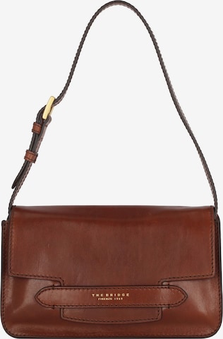 The Bridge Shoulder Bag 'Lucrezia' in Brown: front