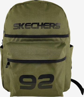 SKECHERS Backpack 'Skechers Downtown Backpack' in Green: front