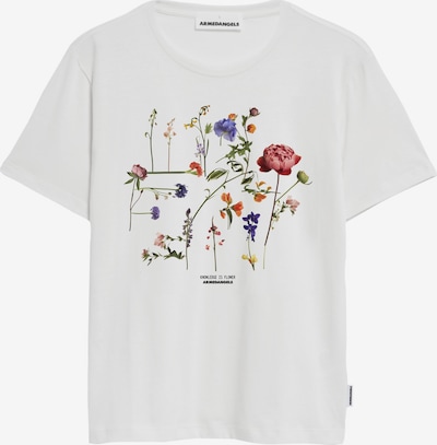 ARMEDANGELS T-Shirt in mischfarben / weiß, Produktansicht