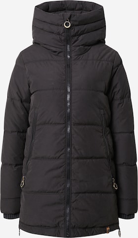 Fli Papigu Winter Jacket 'Get the Stones' in Black: front