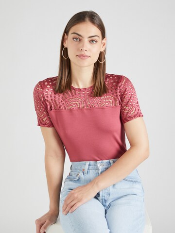 ABOUT YOU Shirt 'Gina' in Roze: voorkant