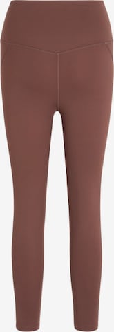 Girlfriend Collective Skinny Urheiluhousut värissä vaaleanpunainen: etupuoli