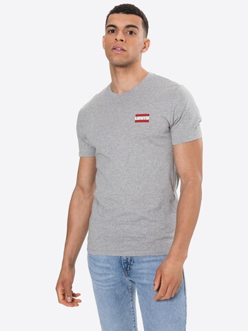 T-Shirt 'Crewneck Graphic' LEVI'S ® en gris : devant