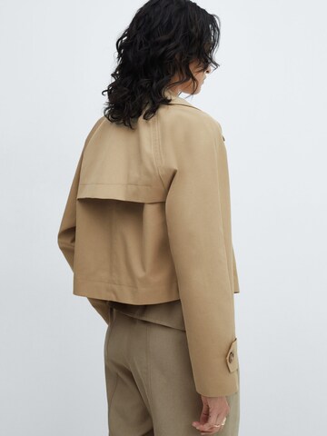 MANGO Jacke 'Lipa' in Beige