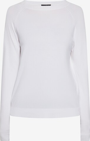 Pull-over usha BLACK LABEL en blanc : devant