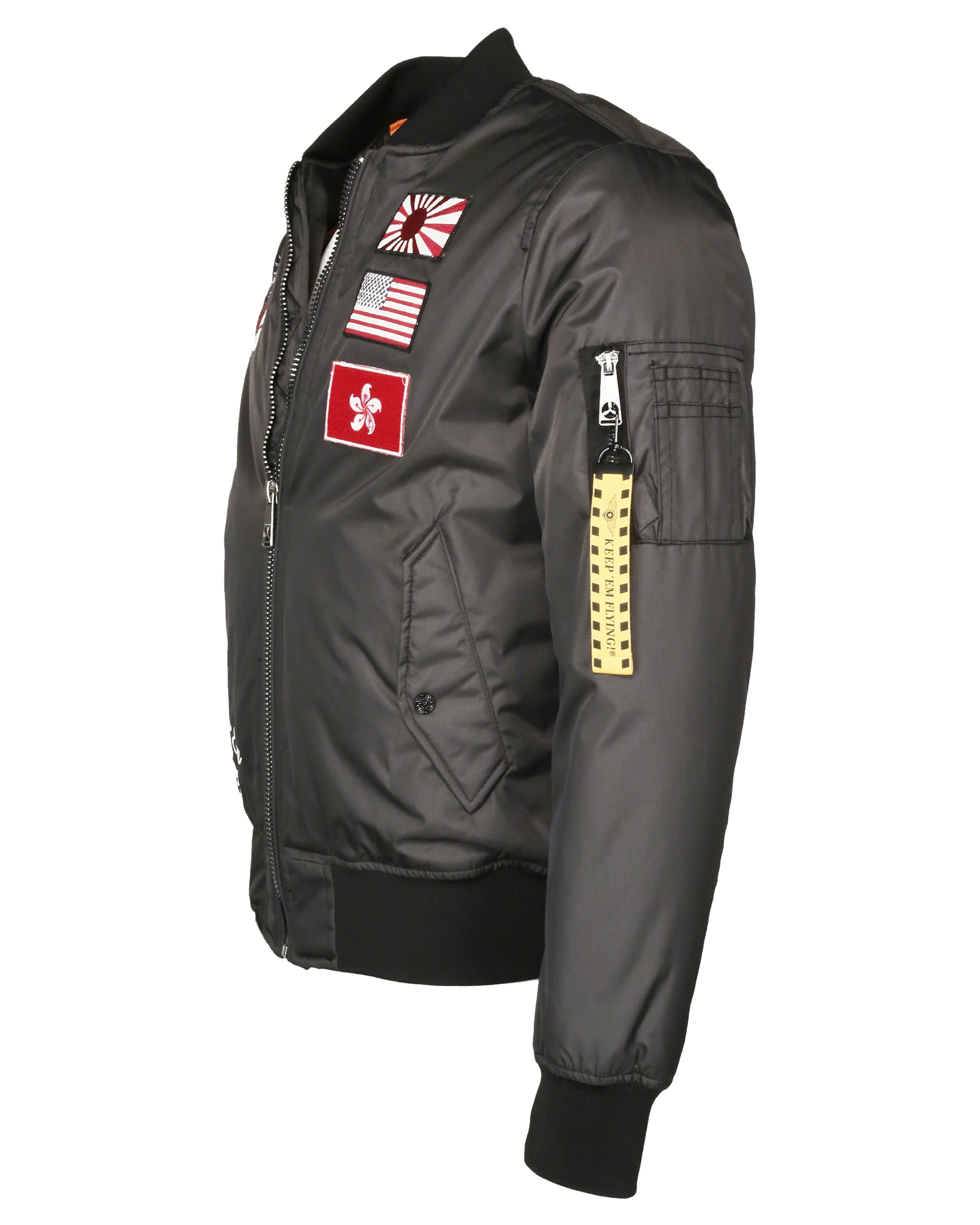 TOP GUN Jacke in Grau