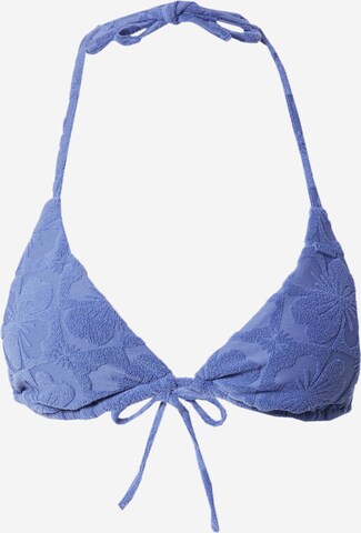 Triangolo Top per bikini 'SUN CLICK' di ROXY in blu: frontale