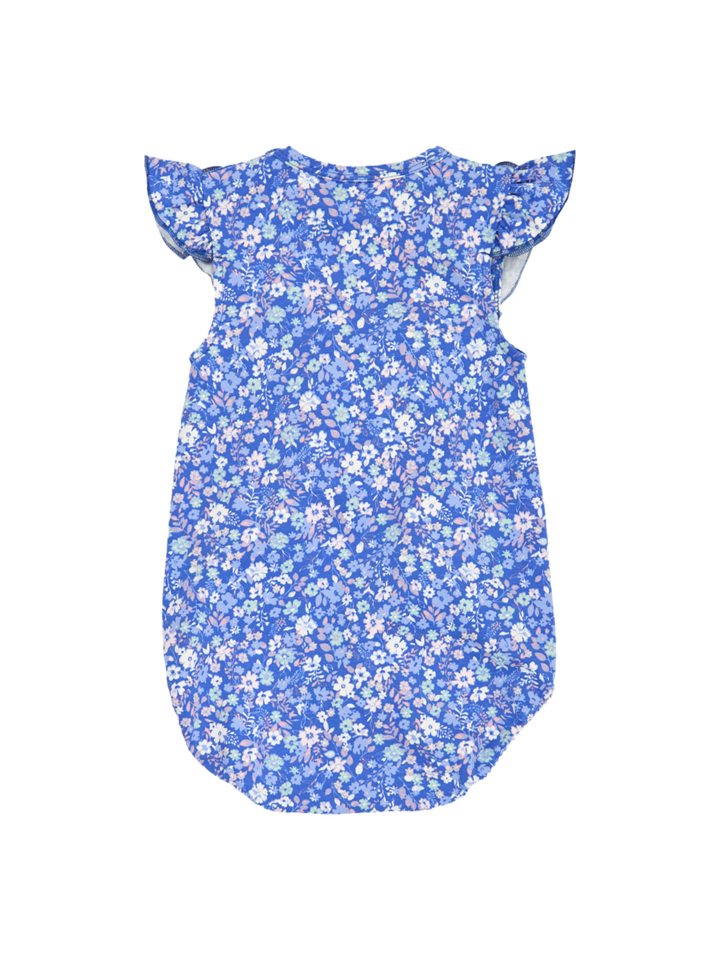 Barboteuse / body Müsli by GREEN COTTON en bleu