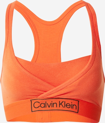 Calvin Klein Underwear Imetysliivit 'Reimagined Heritage' värissä oranssi: edessä