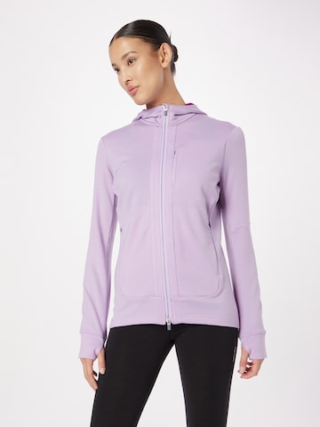 ICEBREAKER Athletic Sweatshirt 'Quantum III' in Purple: front