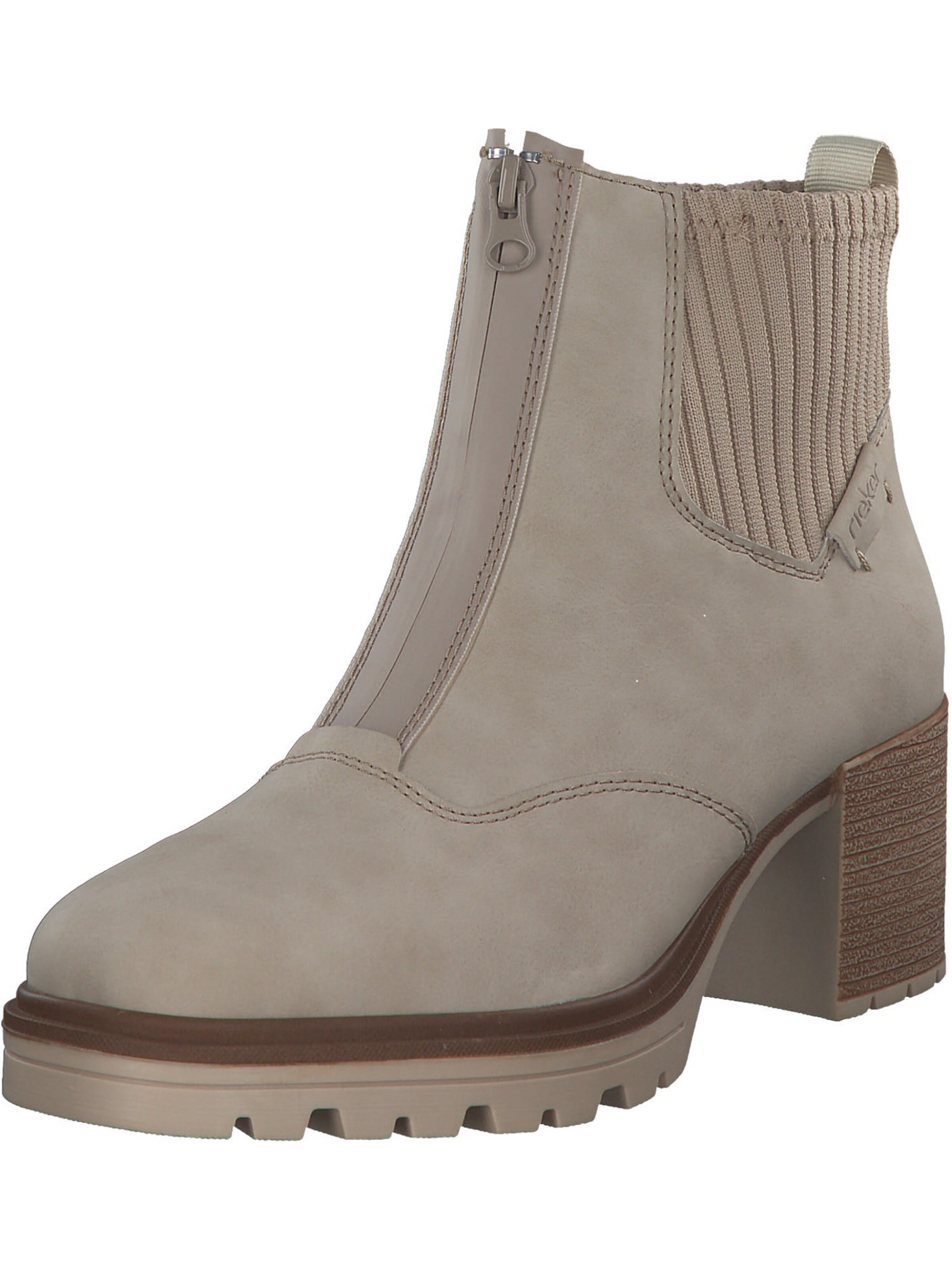 Bottines 'Y9050' Rieker en beige : devant