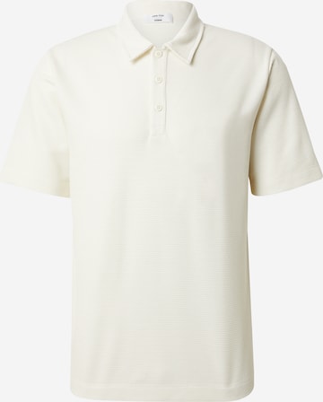 DAN FOX APPAREL Shirt 'Aaron' in Wit: voorkant