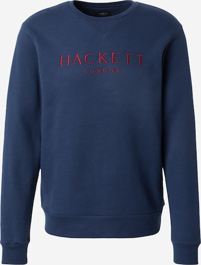 Hackett London Sweat-shirt 'HERITAGE' en bleu marine / rouge, Vue avec produit