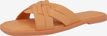 TAMARIS Mules in Orange: front