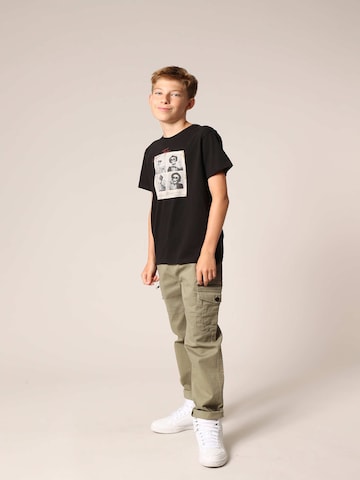 T-Shirt 'Manolo' Deeluxe en noir