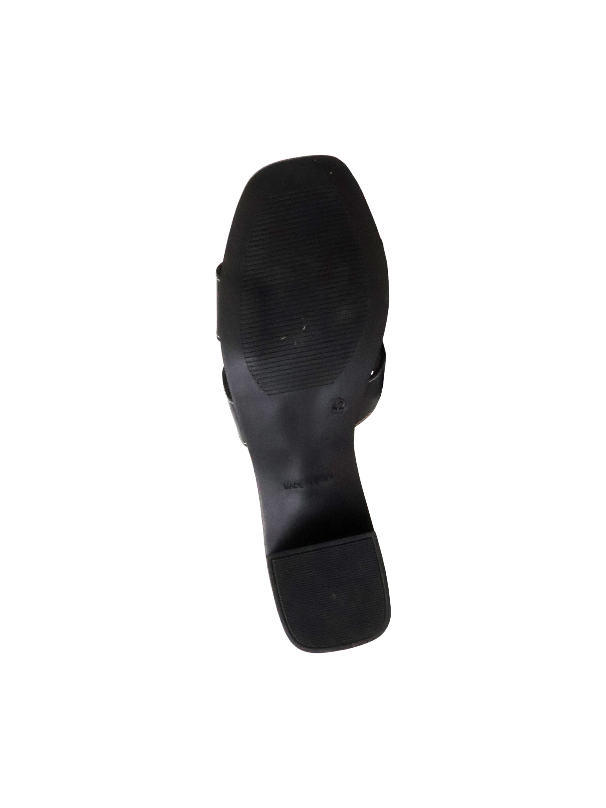 Oh my Sandals Sandały 'Leder-Sandalen mit Absatz' w kolorze czarny