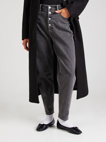 Tommy Jeans Tapered Jeans i svart: framsida