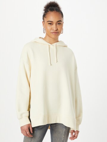 Monki Sweatshirt in Geel: voorkant