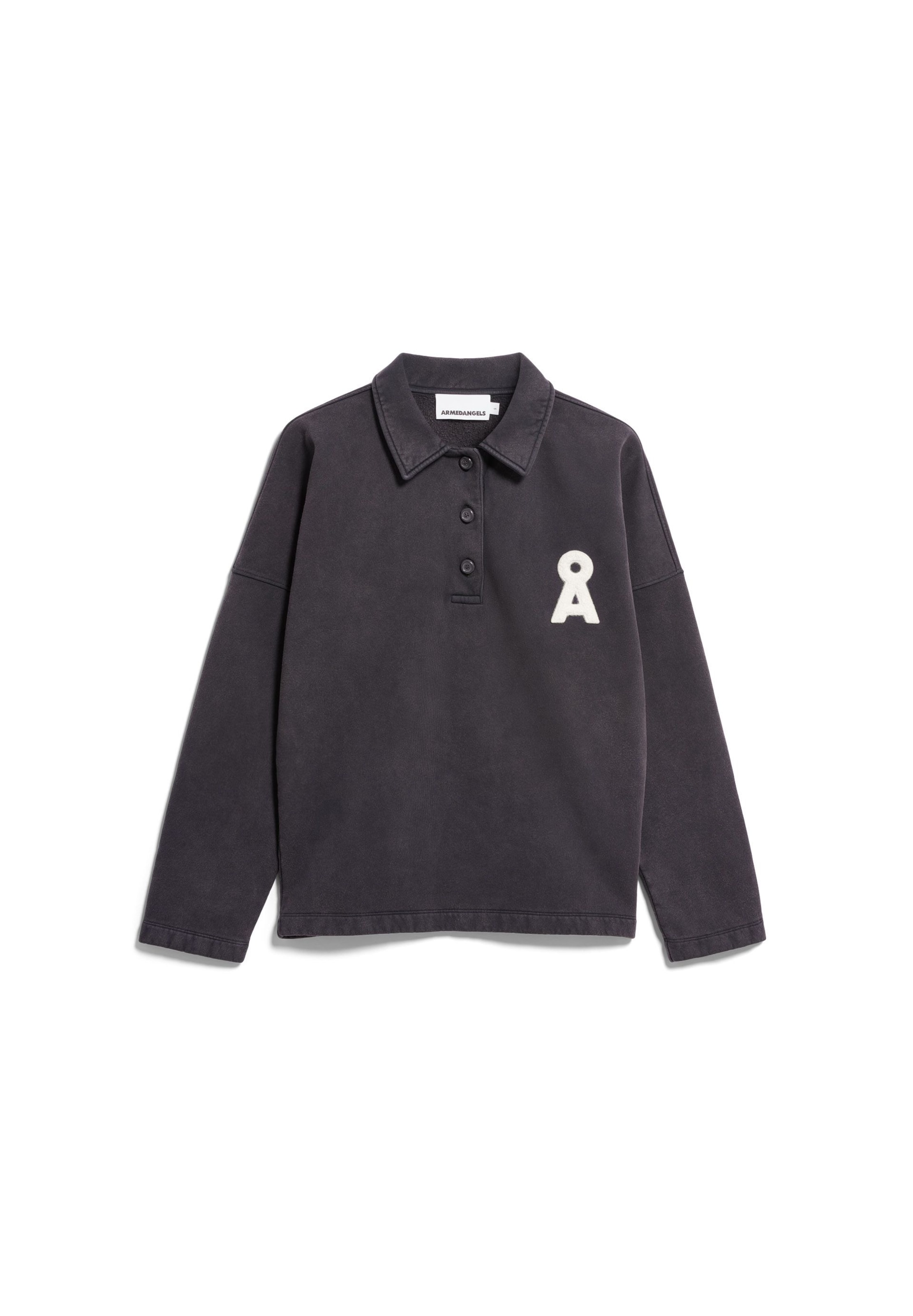 ARMEDANGELS Sweatshirt (GOTS) in Grau: Vorderseite